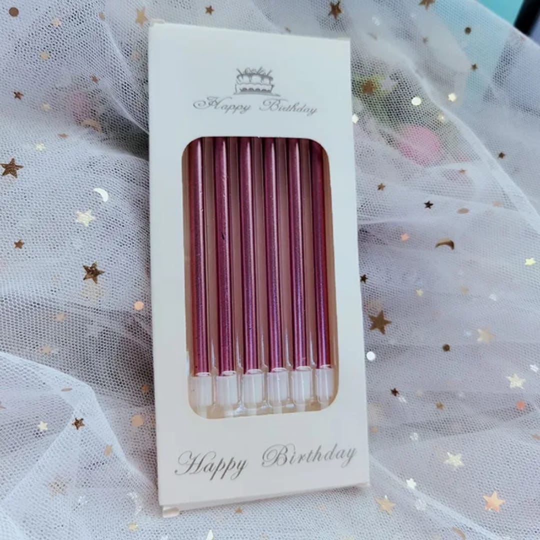 Velas de Aniversario De 6Pcs _1