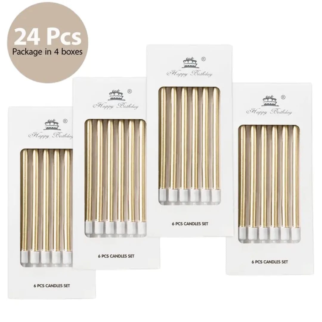 Velas de Aniversario De 6Pcs _5