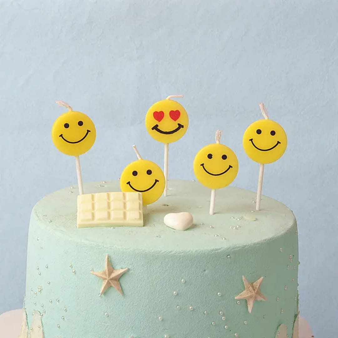 Velas de Aniversario De 5Pcs _0