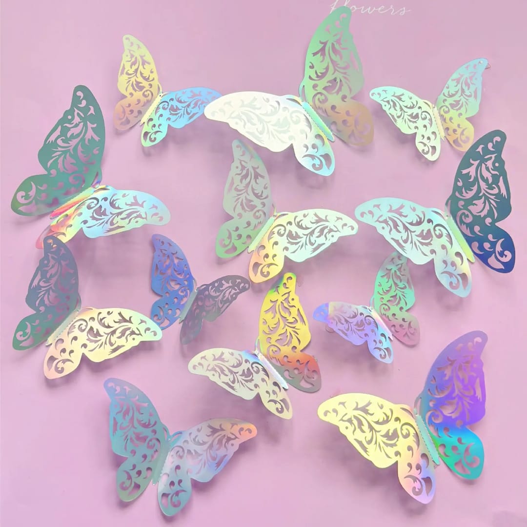 Topper  Formato Borboletas 9pcs_4
