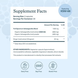 Ashwagandha with KSM-66 - 1000mg