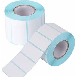 Papier Ruban Thermique 50x25mm (Vendu par pack de 5 Rouleaux de 800 étiquettes)