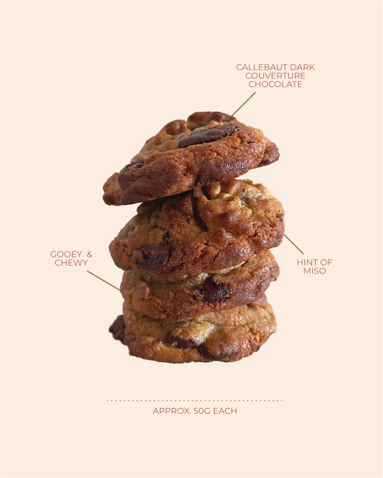 Brown Buttered Miso Sticky Chewy Chocolate