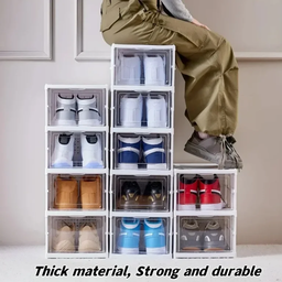 PP Stackable Shoe Rack