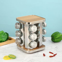 360 ROTATION SPICE JAR RACK