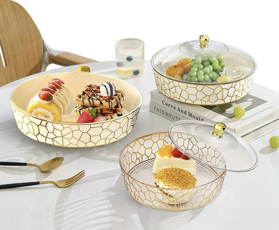 PET FOOD BUFFET SERVING TRAY BOWL_2