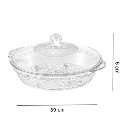 PET FOOD BUFFET SERVING TRAY BOWL