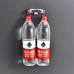2IN1 BROOM HOLDER WALL MOUNT