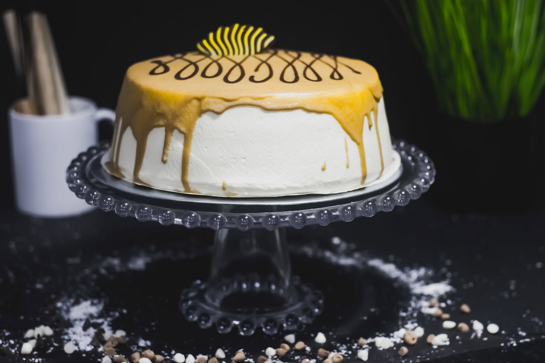 Caramel Cake | Fresh Cream