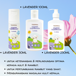 TROPIKA Baby Hair & Body Oil Minyak Urut Baby 30ml rm19
