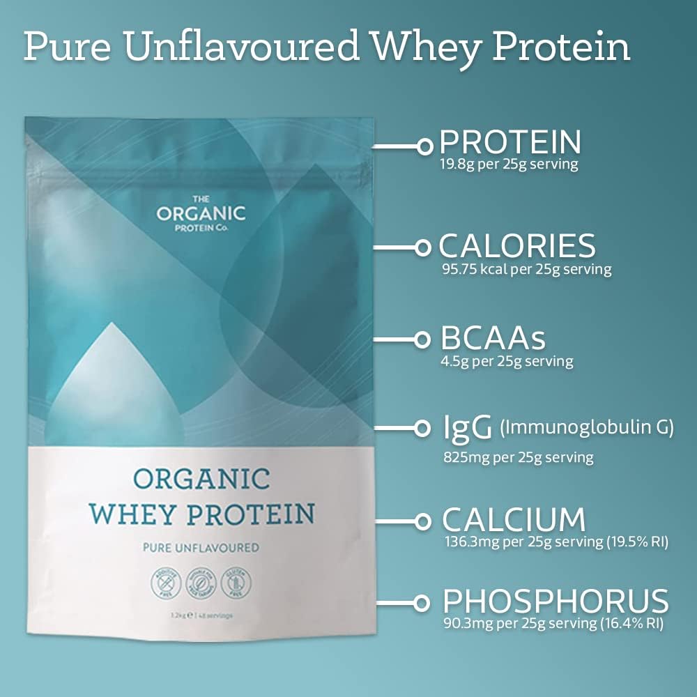 Pure Organic Whey Protein 1.2 Kg_2