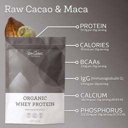Pure Organic Whey Protein 1.2 Kg
