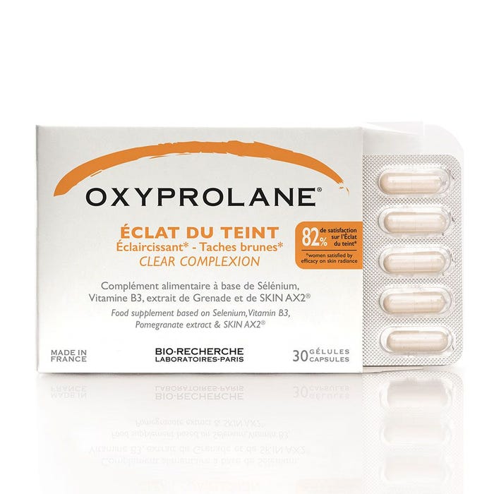 Oxyprolane Eclat du Teint - Eclaircissant & Tâches Brunes - 30 Gélules_0