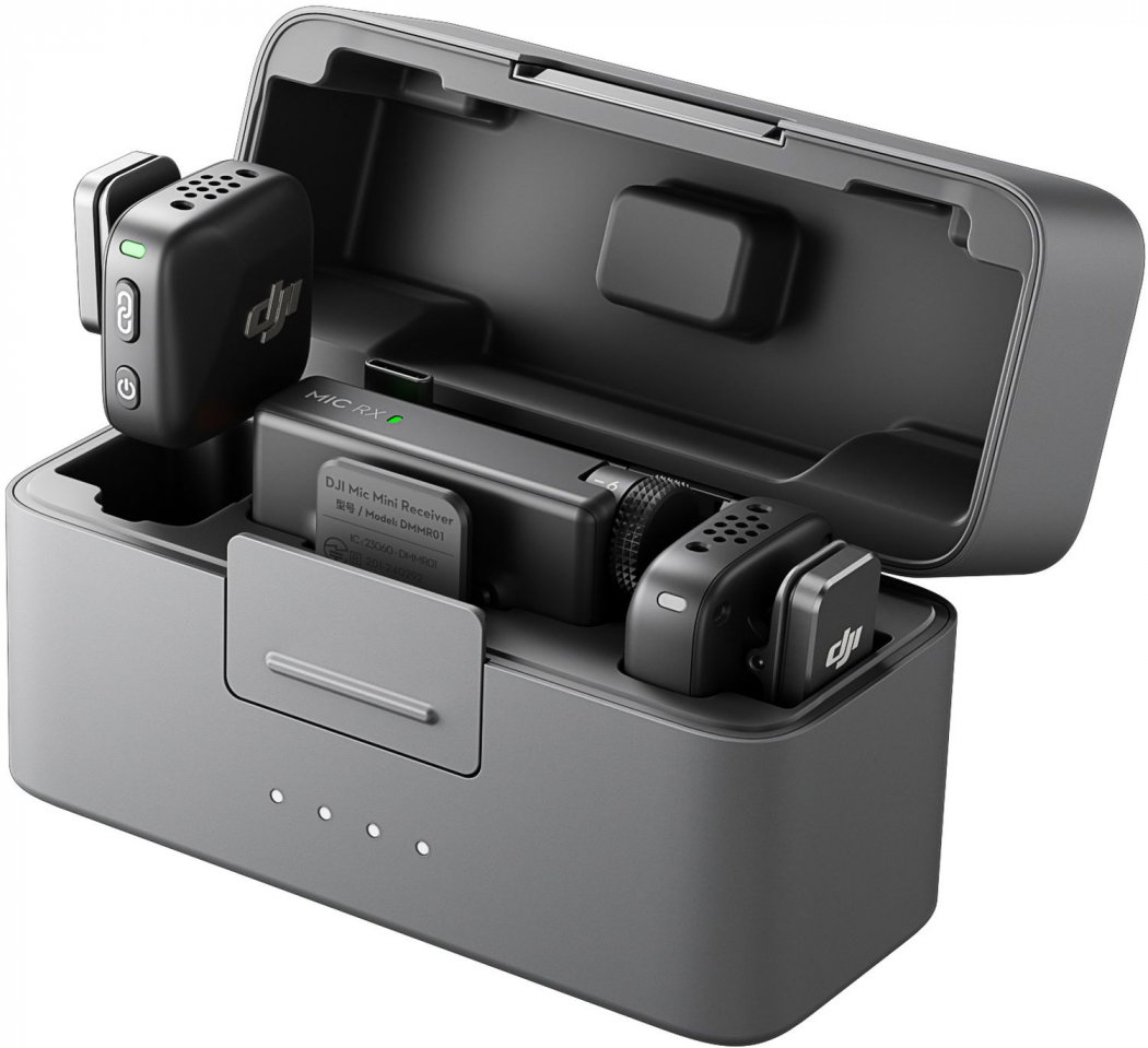 DJI Mic Mini (2 TX + 1 RX + Charging Case)_2