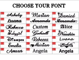 Customize name anklet