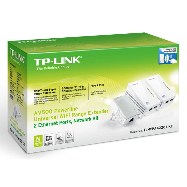 TP-LINK TL-WPA4220T KIT CPL