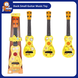 DUCK SMALL GUITAR MUSIC TOY - YELLOW DUCK