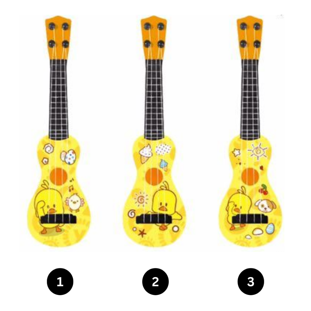 DUCK SMALL GUITAR MUSIC TOY - YELLOW DUCK_1