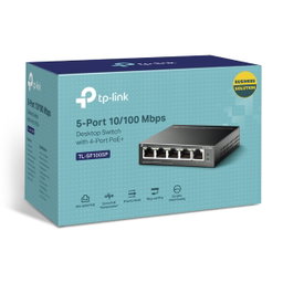 Tp link TL-SF1005P 5-Port 10/100Mbps Desktop Switch with 4-Port PoE+