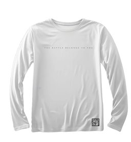 THE BATTLE BELONGS TO YOU - Long Sleeve Shirt