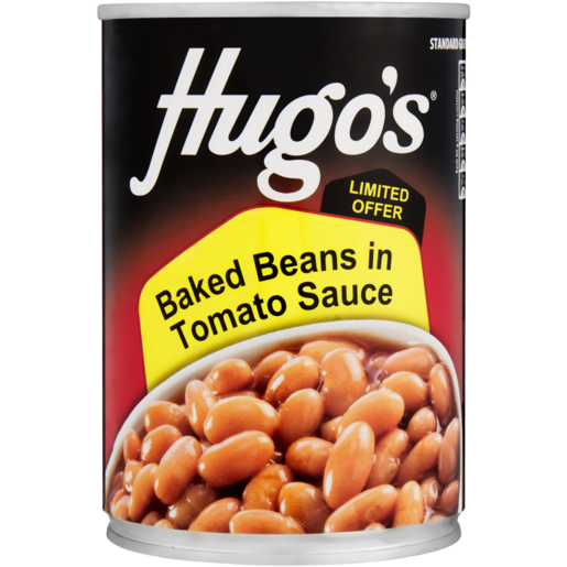 Hugo's Baked Beans in Tomato Sauce 410g_0