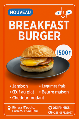BREAKFAST BURGER 