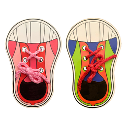 Zapatos de madera didácticos 