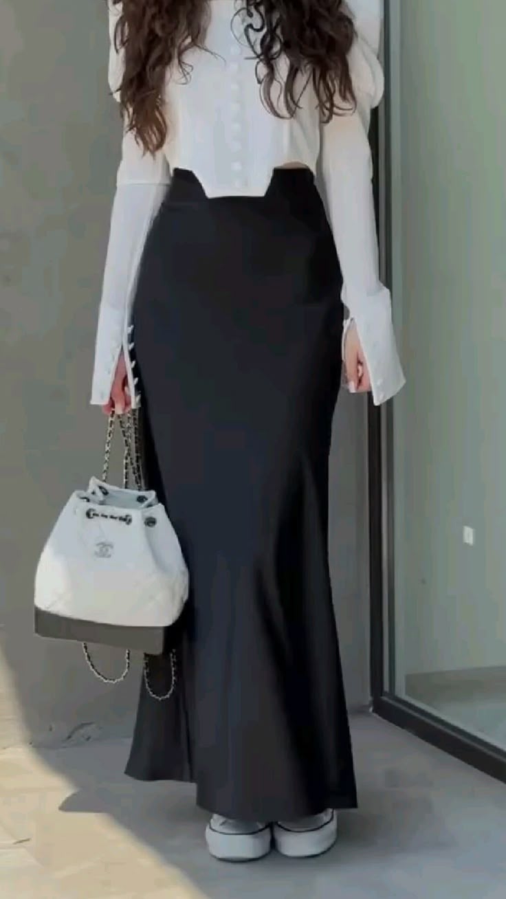 Skirts Long Plain_0