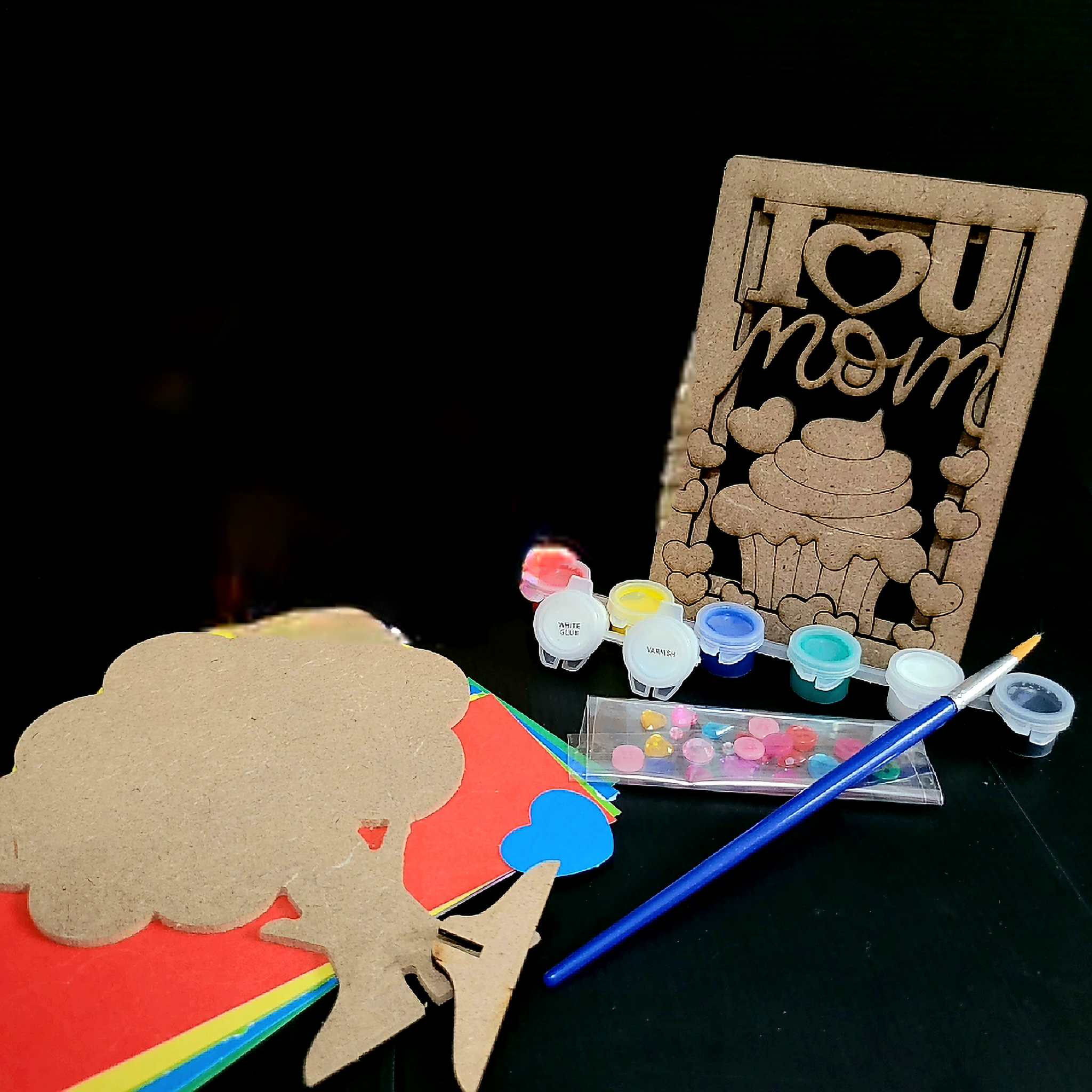 Paint with Love - DIY 3D Mother's Day Deco Board_2