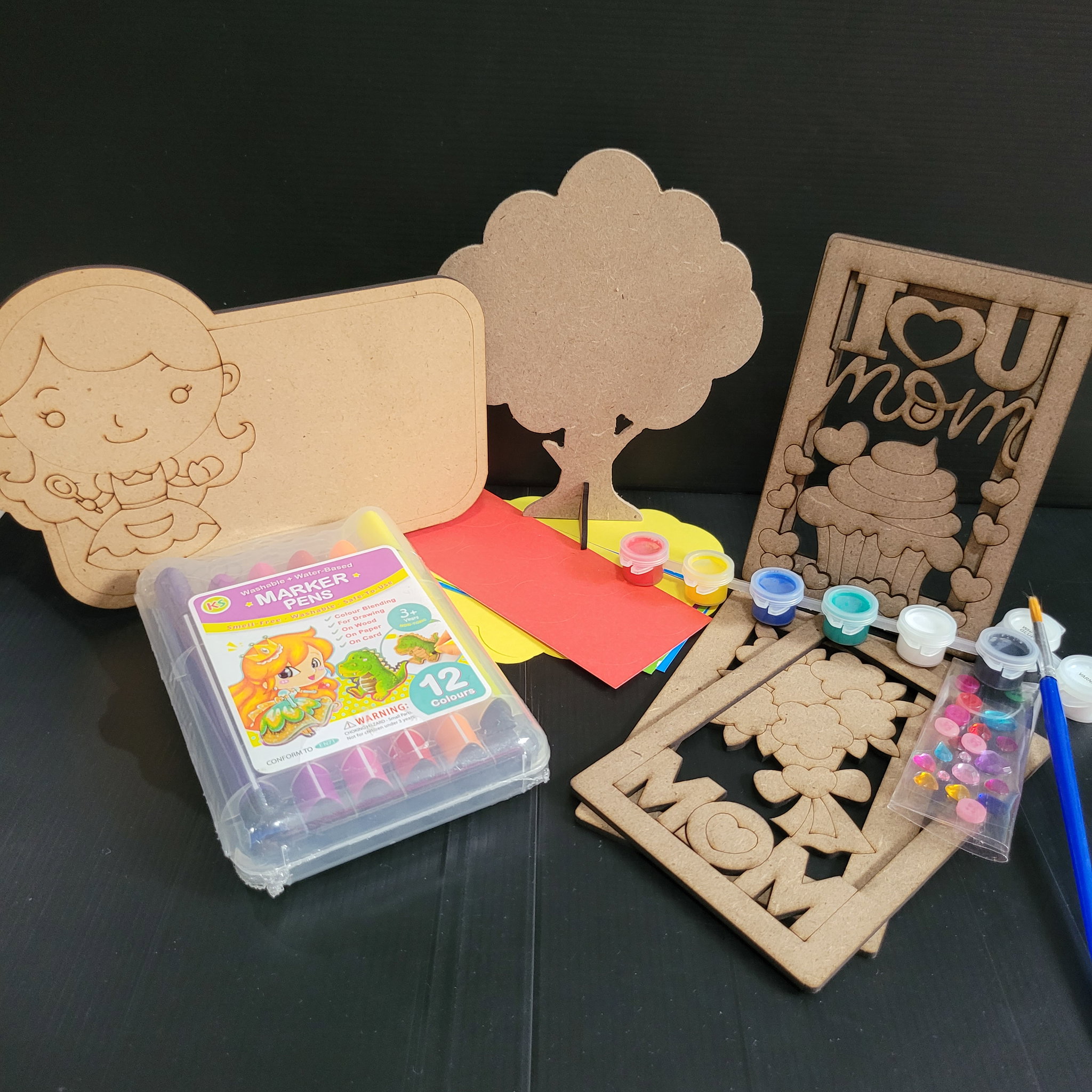 Paint with Love - DIY 3D Mother's Day Deco Board_5