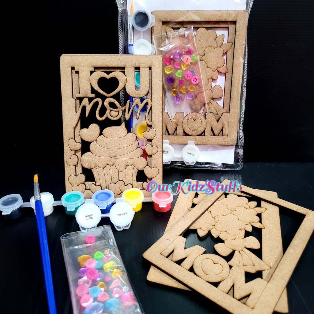 Paint with Love - DIY 3D Mother's Day Deco Board