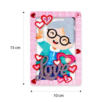 Paint With Love - DIY Grandparents 3D Deco Board_3