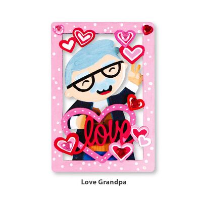 Paint With Love - DIY Grandparents 3D Deco Board_2