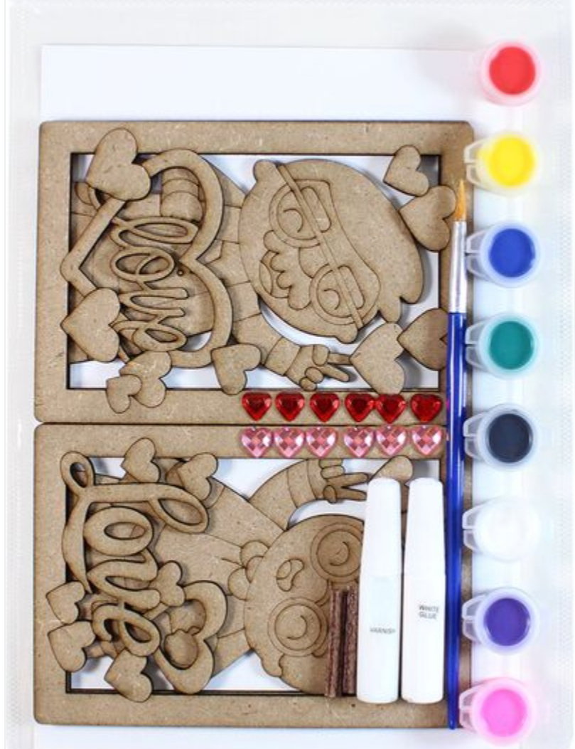 Paint With Love - DIY Grandparents 3D Deco Board_1