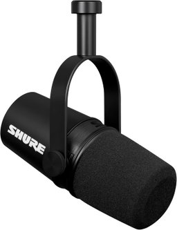 Shure MV7X XLR Microphone Dynamique Podcast