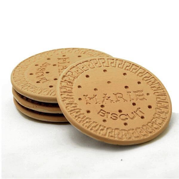 Marie Biscuit Coasters set of 4