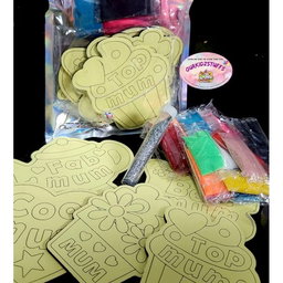 DIY Mother's Day Sand Art Deco Magnet Boards