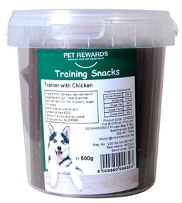 TRAINER SNACK 500G Tubs
