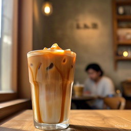 Caramel Iced Latte