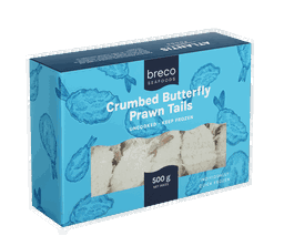 Prawn Tails Crumbed Butterfly