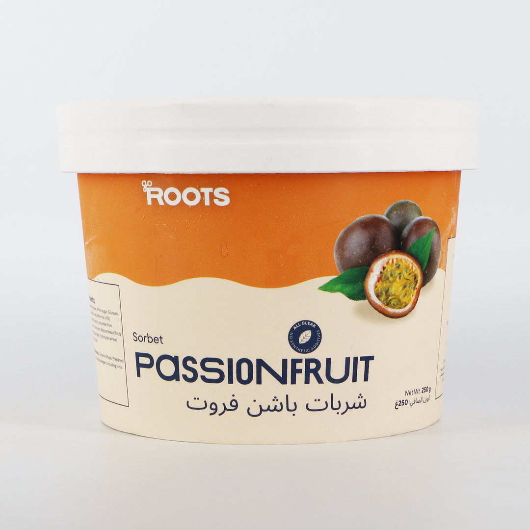 Roots Passionfruit Sorbet 250ml