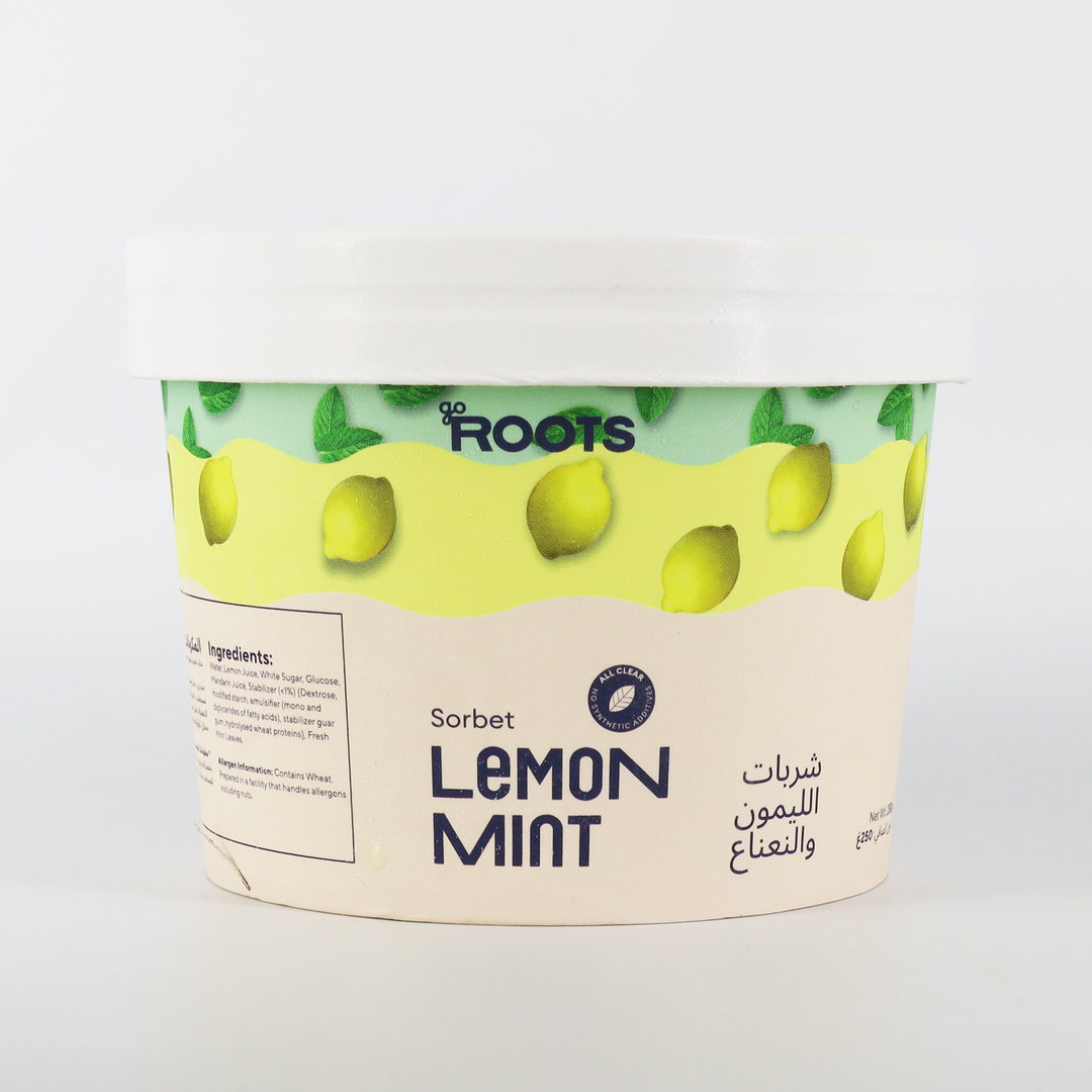 Roots Lemon & Mint Sorbet 250ml