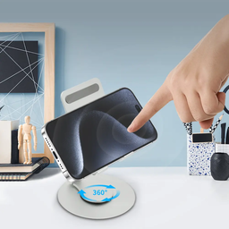 360 Foldable Phone Holder + Hub