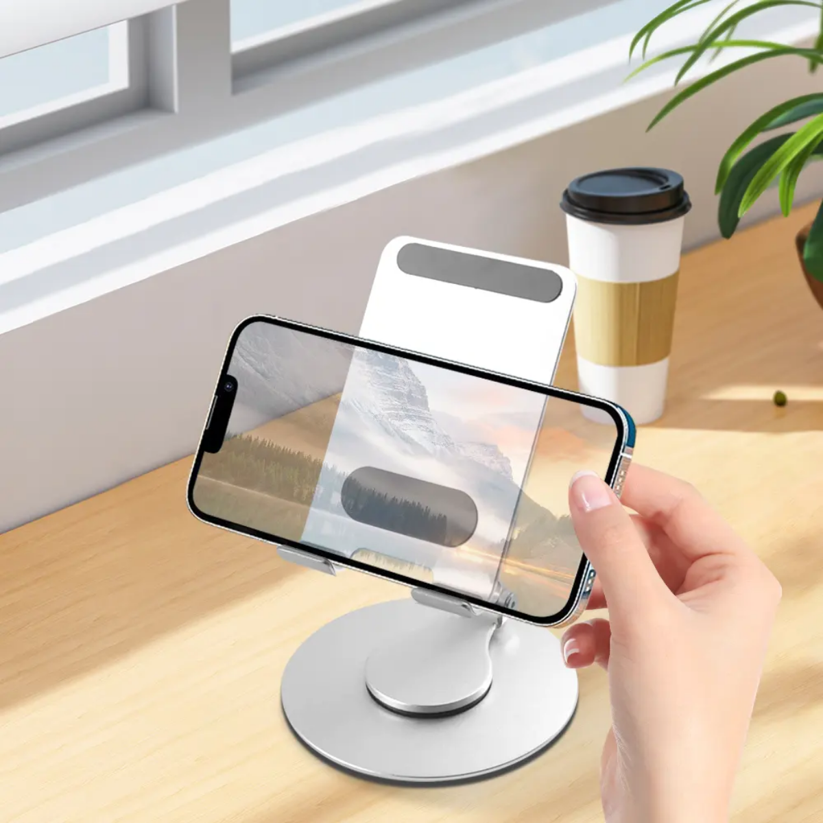 360 Foldable Phone Holder + Hub_4
