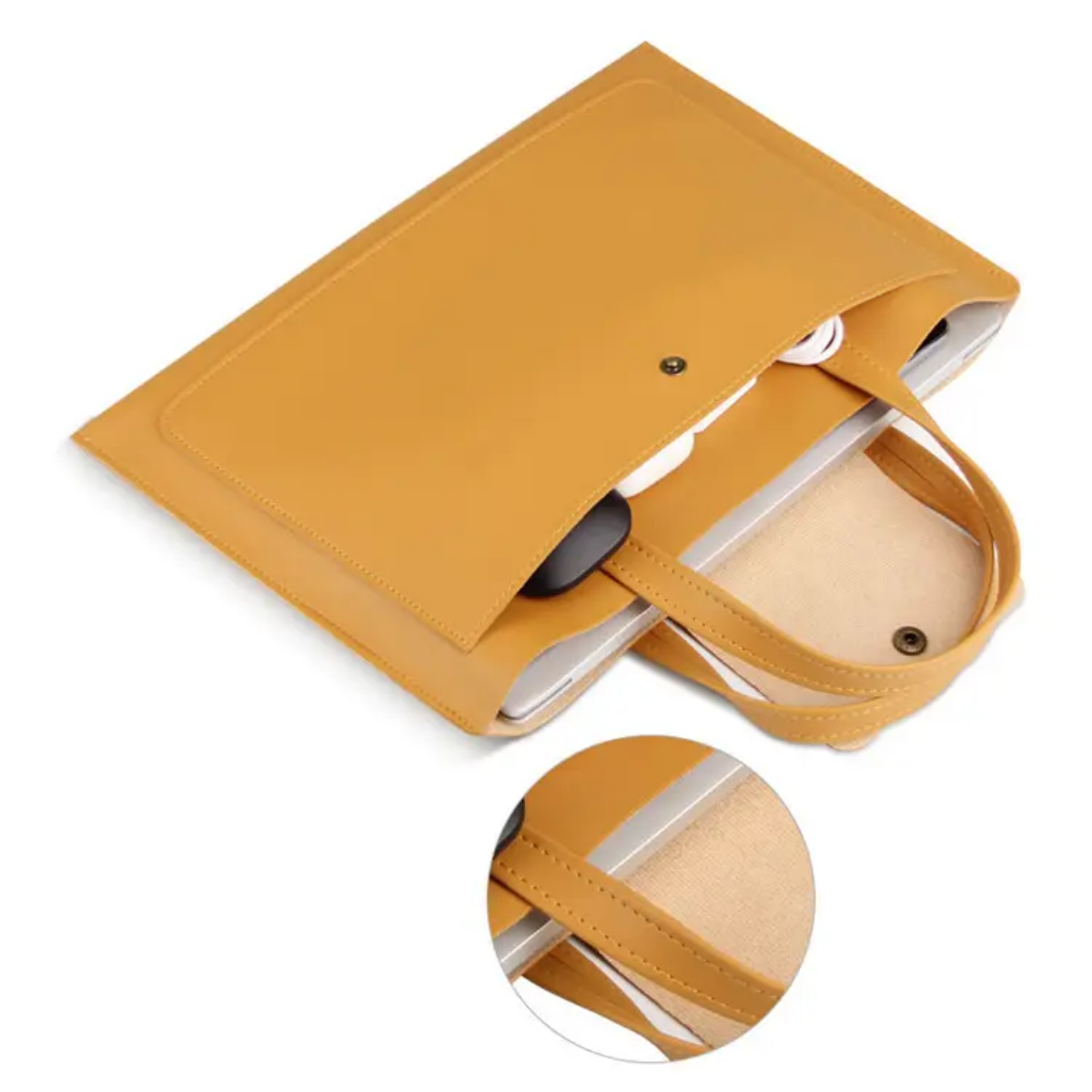 Luxury Leather Briefcase 14"_1