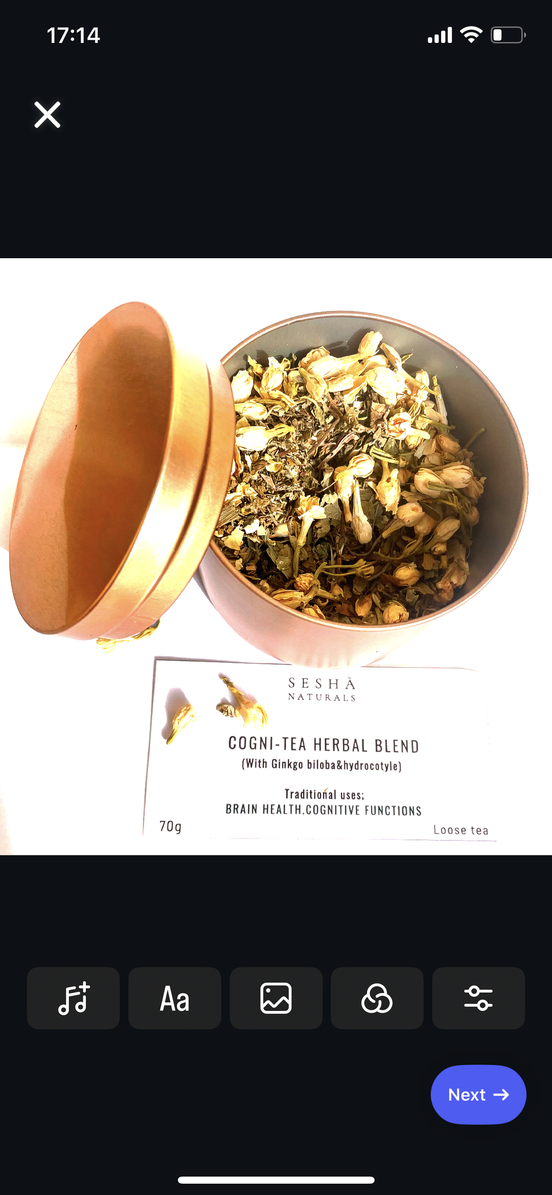 Cogni-Tea Ginkgo biloba