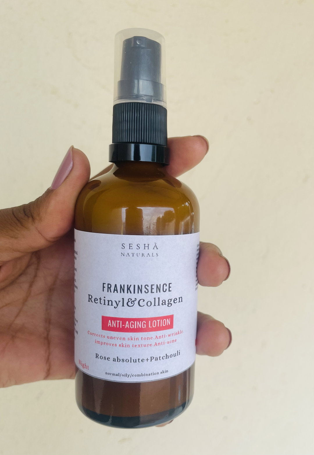 Frankincense,Retinyl&Collagen face moisturizer (night)