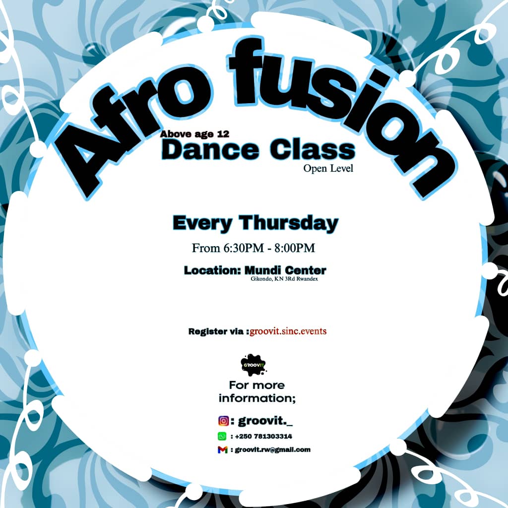 AFRO FUSION DANCE CLASSES- Every Thursday_0