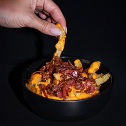 Papas Fritas Cheddar Tocineta