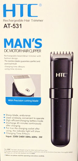 Rechargable Hair Trimmer / Hair clipper / Hair cutting machine / USB charge Beard trimmer
